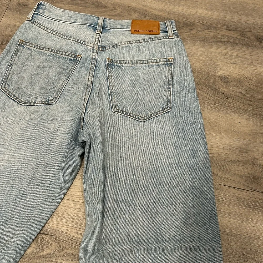 Denim Forum Light Blue Women's Jeans - Picture 6 of 6